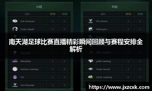 南天湖足球比赛直播精彩瞬间回顾与赛程安排全解析
